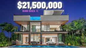 Inside a Luxury Miami Mansion w/ EPIC Rooftop Pool