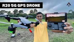 DRONES WALLAH R20 5G GPS DRONE WITH EAC CAMERA & ONE KEY RETURN UNBOXING & REVIEW | ₹8590 ONLY