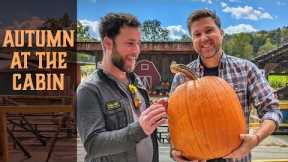 Spooky Halloween Cabin Transformation: Todd and Rob's DIY Fall Decor