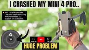 DJI Mini 4 Pro CRASH - DON'T Make This MISTAKE!