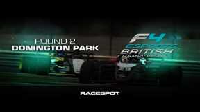 British F4 Esports Championship on iRacing | Round 2 at Donington Park