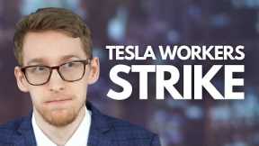 Tesla Workers JUST Went on Strik | Tesla Increases Prices | Bullish Investigation | Today's News