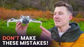 10 ROOKIE DRONE Mistakes YOU MIGHT BE MAKING & How To FIX Them!