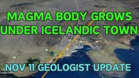 Magma Body GROWS Beneath Evacuated Icelandic Town: Geologic Review