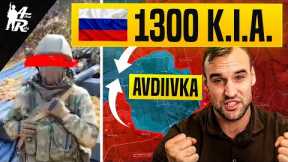 RECORD LOSSES: 1300 K.I.A. Russians | Ukrainian War Update