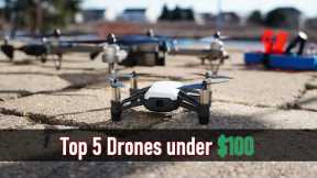 Top 5 Drones for less than $100 | Best Beginner Drones in 2021