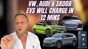 New VW EVs will take 12 minutes to charge & cost the same as ICE vehicles