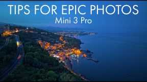 DJI Mini 3 Pro Photography Camera Settings - Tips for EPIC Photos