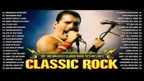 Best Classic Rock Songs Of All Time ⚡ Aerosmith, U2, The Beatles, ACDC, Metallica, Bon Jovi,...