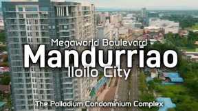 Aerial Footage Iloilo City Philippines Mandurriao