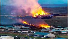 Eruption followup: Mt Thorbjorn moved west, new depression valley and faster landrise! 20.01.24