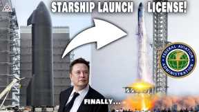 SpaceX Starship NEW launch license FAA, FCC...