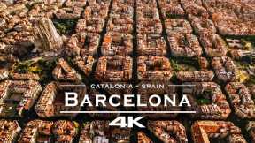 Barcelona, Catalonia - Spain 🇪🇸 - by drone [4K]