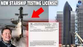 New Starship testing License! S28 & B10 to back Launch Pad for huge WDR. ...