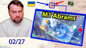 Update from Ukraine | First Abrams loss | Ruzzia Advances on the East but trapped on the South