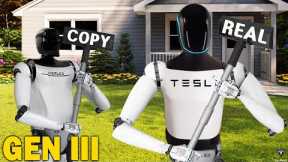 Finally happened! Elon Musk LEAKED BIG COPY Tesla Optimus Bot Gen2 - Kepler Forerunner Robot Fake!