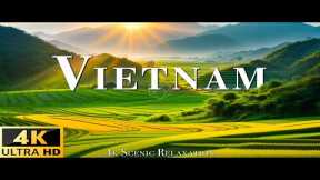 Vietnam Scenic Relaxation Film 4K - Peaceful Relaxing Music - Nature 4k Video Ultra HD