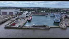 E85 |  Aerial drone views of  Rock Ferry Beach - Wirral | Exploring the Mersey | #drone