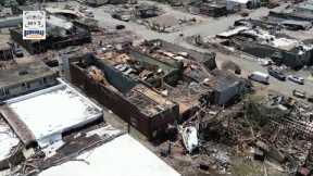 DRONE: Footage shows tornado damage in Sulphur, Oklahoma