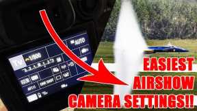 The EASIEST Camera Setting For Airshows and Aviation Photography!