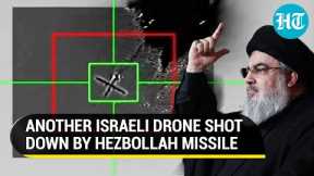 Iran-linked Hezbollah's Missile Fury Destroys Israeli Hermes 450 Drone; IDF Admits | Watch