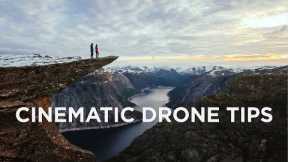 QUICK Tips to Making DRONE Footage CINEMATIC