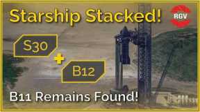 Starship Full Stack, B11 Salvaged and FAA Delays! Starbase Flyover Update 58