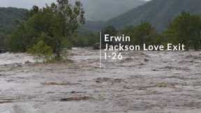 Flooding Day 2  Sept 27 2024 Erwin TN