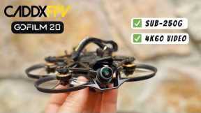 CADDX GOFILM20 is a sub-250g FPV drone with 4k60fps!