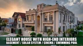 A True Work of Art! Elegant House with High-End Interiors by Ayaz Malik DHA Phase 6, Lahore