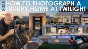 How to Photograph a Luxury Home at Twilight for Real Estate in 2025