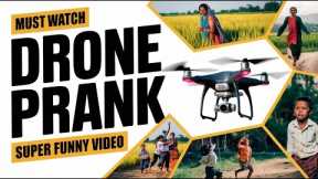 oye kire oi kire Drone Prank Video in Village