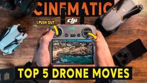 5 DRONE MOVES YOU NEED TO KNOW! - DJI Mini 4 Pro