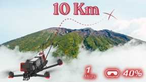 I Flew 10km Trough Clouds and Almost Lost My Drone