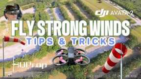 DJI Avata 2 Fly Strong Winds - Essential Tips & Tricks - Manual Mode FPV Freestyle