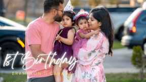 🎉 First Birthday Video Slideshow || Memorable Family Celebration in Brampton🎂