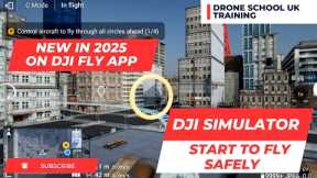 NEW DJI Simulator Drone on DJI Fly App launched May 2025 | Next-Level Flight Training Just Got Real