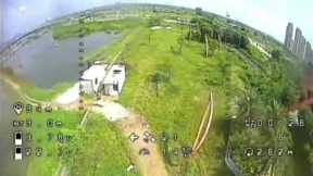 5 inch fpv racing drone kit freestyle flying demo