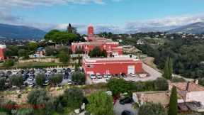 COTE D'AZUR | CREMAT CASTLE | FRANCE | DJI MAVIC AIR 3 CINE DRONE FOOTAGE