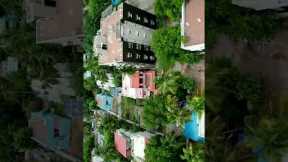 bride home Drone Shoot - aerialview .....ngo colony