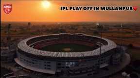 MULLANPUR STADIUM | DRONE VIEW | IPL QUALIFERS IN PUNJAB | IPL2025