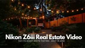 Nikon Z6 iii Real Estate Video - Day and Night Twilight Shots - Shot in 4K60