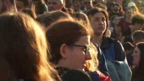Barca fans watch Women's Champions League final in Barcelona