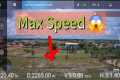 Test maximum speed on Drone SG109max2