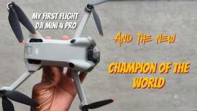 My First flight with the DJI mini 4 Pro, is it as good as they say?