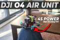 I put the DJI O4 Air Unit on a TINY